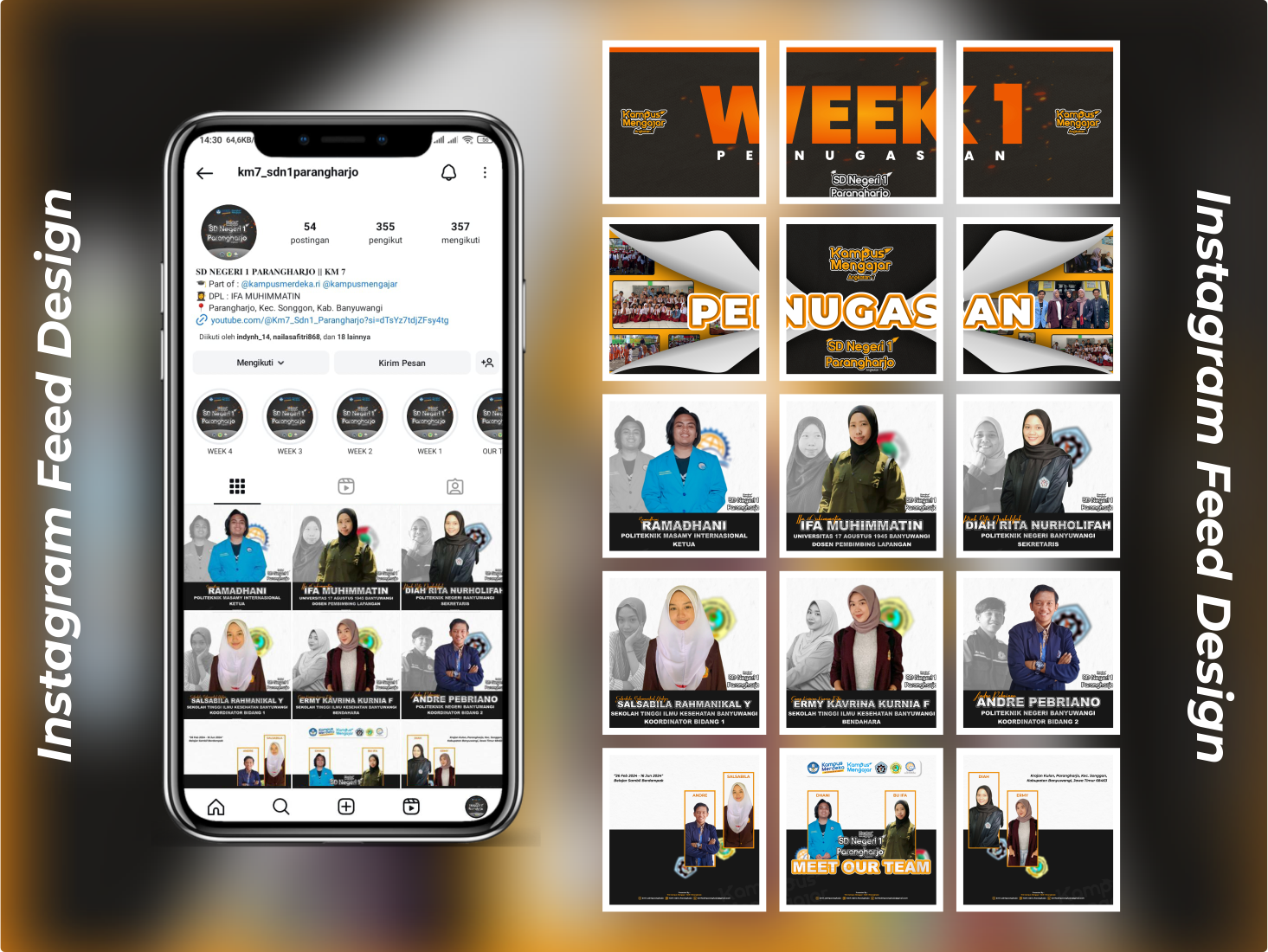 feed instagram design