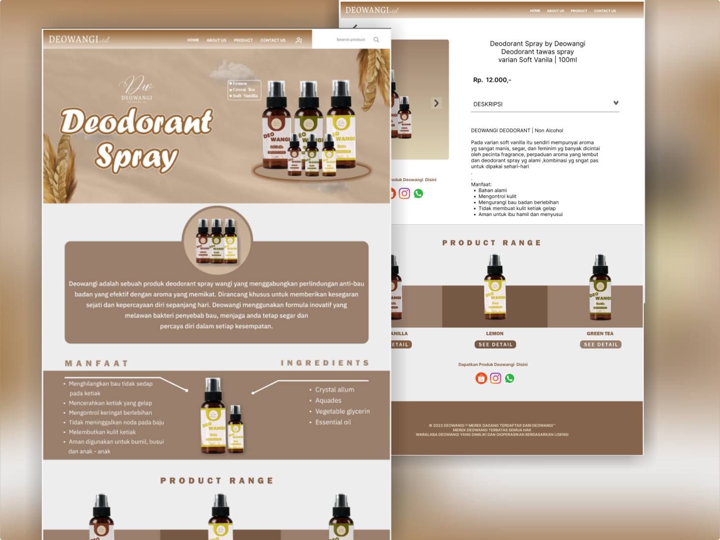 website design